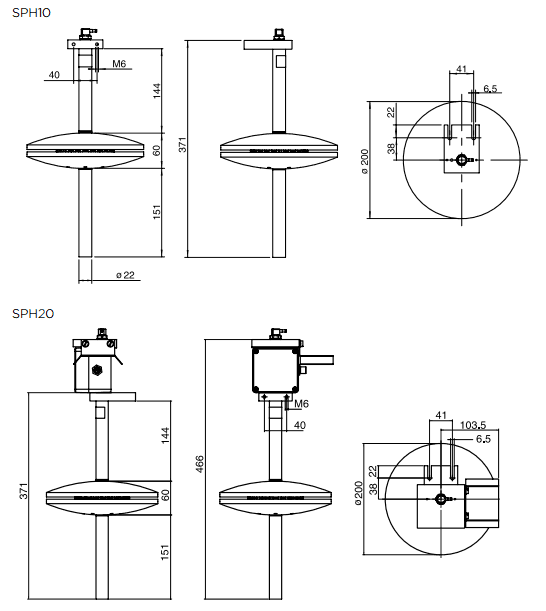 SPH10 20 dims